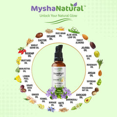 MyshaNatural™ Dandruff Hair Oil – Herbal Anti-Dandruff & Shine Boosting Hair Treatment (50ml)