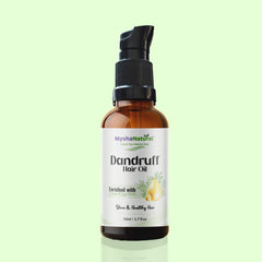 MyshaNatural™ Dandruff Hair Oil – Herbal Anti-Dandruff & Shine Boosting Hair Treatment (50ml)