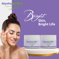 Mysha Natural Bright Skin Cream – 12g (Pack of 2)
